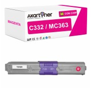 Compatible OKI C332dn / C332dnw / MC363dn / MC363dnw / MC363n / MD363dn Magenta Cartucho de Toner 46508710 / 46508714