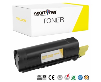 Compatible OKI C5100 / C5200 / C5400 / C5250 / C5450 / C3100 / C3200 Amarillo Cartucho de Toner