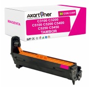 Compatible OKI C5100 / C5200 / C5400 / C5250 / C5450 / C3100 / C3200 Magenta Tambor de Imagen (Drum)