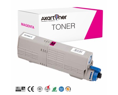 Compatible OKI C532, C542, MC573, MC563 Magenta Cartucho de Toner 46490606 / 46490402