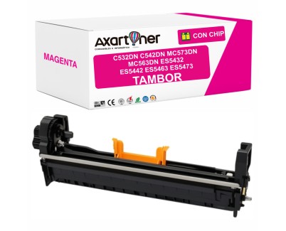 Compatible OKI C532DN / C542DN / MC573DN / MC563DN / Executive ES5432 / ES5442 / ES5463 / ES5473 Magenta Tambor de Imagen 46484106 / 46484102 / 46490622 (Drum)
