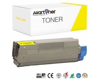 Compatible OKI C5600 / C5700 Amarillo Cartucho de Toner 43381905