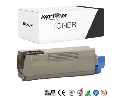 Compatible OKI C5600 / C5700 Negro Cartucho de Toner 43324408