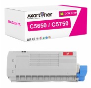 Compatible OKI C5650 C5650DN C5650N C5750 C5750DN C5750NMagenta Cartucho de Toner 43872306