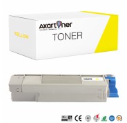 Compatible OKI C5650 / C5750 Amarillo Cartucho de Toner 43872305