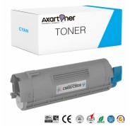 Compatible OKI C5800 / C5900 / C5550MFP Cyan Cartucho de Toner 43324423