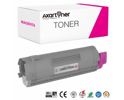 Compatible OKI C5800 / C5900 / C5550MFP Magenta Cartucho de Toner 43324422