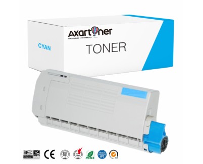 Compatible OKI C5850 / C5950 / MC560 Cyan Cartucho de Toner 43865723