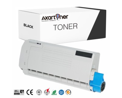 Compatible OKI C5850 / C5950 / MC560 Negro Cartucho de Toner 43865724