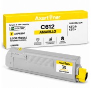 Compatible OKI C612dn / C612n Amarillo Cartucho de Toner 46507505