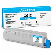Compatible OKI C612dn / C612n Cyan Cartucho de Toner 46507507
