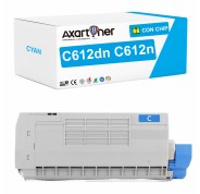 Compatible OKI C612dn / C612n Cyan Cartucho de Toner 46507507