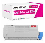 Compatible OKI C612dn / C612n Magenta Cartucho de Toner 46507506