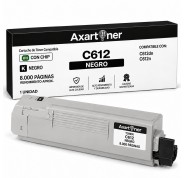Compatible OKI C612dn / C612n Negro Cartucho de Toner 46507508