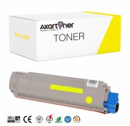 Compatible OKI C801 / C821 Amarillo Cartucho de Toner 44643001