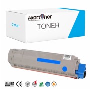 Compatible OKI C801 / C821 Cyan Cartucho de Toner 44643003