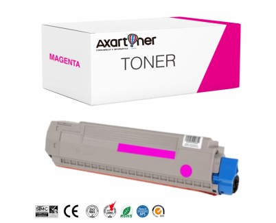 Compatible OKI C801 / C821 Magenta Cartucho de Toner 44643002