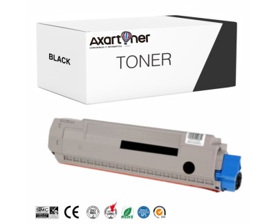 Compatible OKI C801 / C821 Negro Cartucho de Toner 44643004