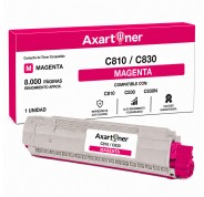 Compatible OKI C810 / C830 Magenta Cartucho de Toner 44059106