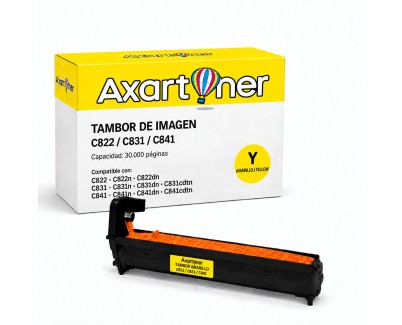 Compatible OKI C822 / C831 / C841 Amarillo Tambor de Imagen (Drum) 44844405
