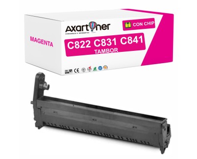 Compatible OKI C822 / C831 / C841 Magenta Tambor de Imagen (Drum) 44844406