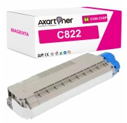 Compatible OKI C822 Magenta Cartucho de Toner 44844614