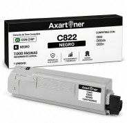 Compatible OKI C822 Negro Cartucho de Toner 44844616