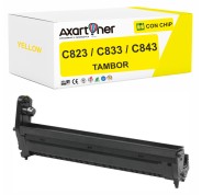 Compatible OKI C823 / C833 / C843 Amarillo Tambor de Imagen 46438001