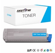 Compatible OKI C823 / C833 / C843 Cyan Cartucho de Toner 46471103 / 46443103