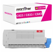 Compatible OKI C823 / C833 / C843 Magenta Cartucho de Toner 46471102