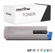 Compatible OKI C823 / C833 / C843 Negro Cartucho de Toner 46471104 / 46443104