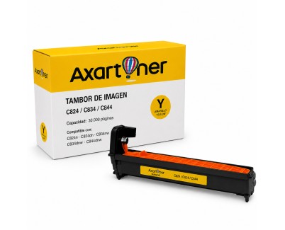 Compatible OKI C824 / C834 / C844 Amarillo Tambor de Imagen 46857505 (Drum)