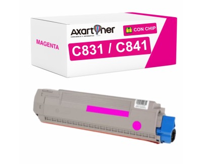 Compatible OKI C831 / C841 Magenta Cartucho de Toner 44844506