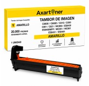 Compatible OKI C8600 / C8800 / C810 / C830 / C801 / C821 / MC860 / ES8430 / ES8460MFP / MC851 / MC861 / ES8451 / ES8461 Amarillo Tambor de Imagen (Drum)