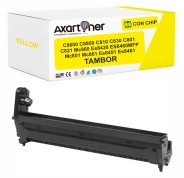 Compatible OKI C8600 / C8800 / C810 / C830 / C801 / C821 / MC860 / ES8430 / ES8460MFP / MC851 / MC861 / ES8451 / ES8461 Amarillo Tambor de Imagen (Drum)