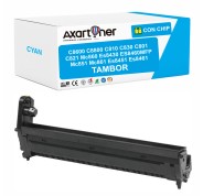 Compatible OKI C8600 / C8800 / C810 / C830 / C801 / C821 / MC860 / ES8430 / ES8460MFP / MC851 / MC861 / ES8451 / ES8461 Cyan Tambor de Imagen (Drum)