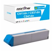 Compatible OKI C911dn / C931dn / C941dn Cyan Cartucho de Toner 45536415