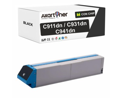 Compatible OKI C911dn / C931dn / C941dn Negro Cartucho de Toner 45536416