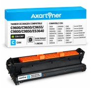 Compatible OKI C9600 / C9650 / C9655 / C9800 / C9850 / ES3640 Cyan Tambor de Imagen 42918107