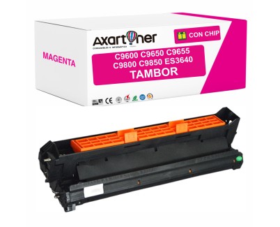 Compatible OKI C9600 / C9650 / C9655 / C9800 / C9850 / ES3640 Magenta Tambor de Imagen 42918106