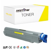 Compatible OKI C9600, C9650, C9800, C9850 Amarillo Cartucho de Toner 42918913