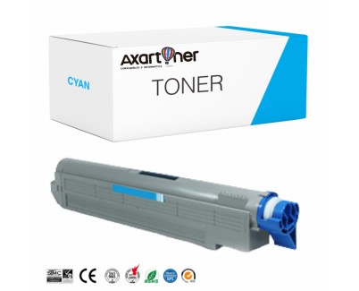 Compatible OKI C9600, C9650, C9800, C9850 Cyan Cartucho de Toner 42918915