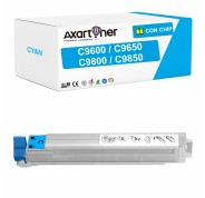 Compatible OKI C9600, C9650, C9800, C9850 Cyan Cartucho de Toner 42918915
