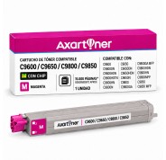 Compatible OKI C9600, C9650, C9800, C9850 Magenta Cartucho de Toner 42918914
