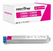 Compatible OKI C9600, C9650, C9800, C9850 Magenta Cartucho de Toner 42918914