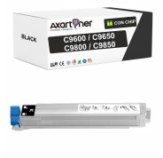 Compatible OKI C9600, C9650, C9800, C9850 Negro Cartucho de Toner 42918916