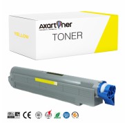 Compatible OKI C9655 Amarillo Cartucho de Toner 43837129