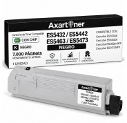 Compatible OKI ES5432 / ES5442 / ES5463 / ES5473 Negro Cartucho de Toner 46490624