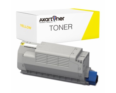 Compatible OKI ES6412 Amarillo Cartucho de Toner 46507513