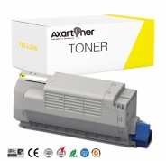 Compatible OKI ES7460 / ES7470 / ES7480 Amarillo Cartucho de Toner 45396213